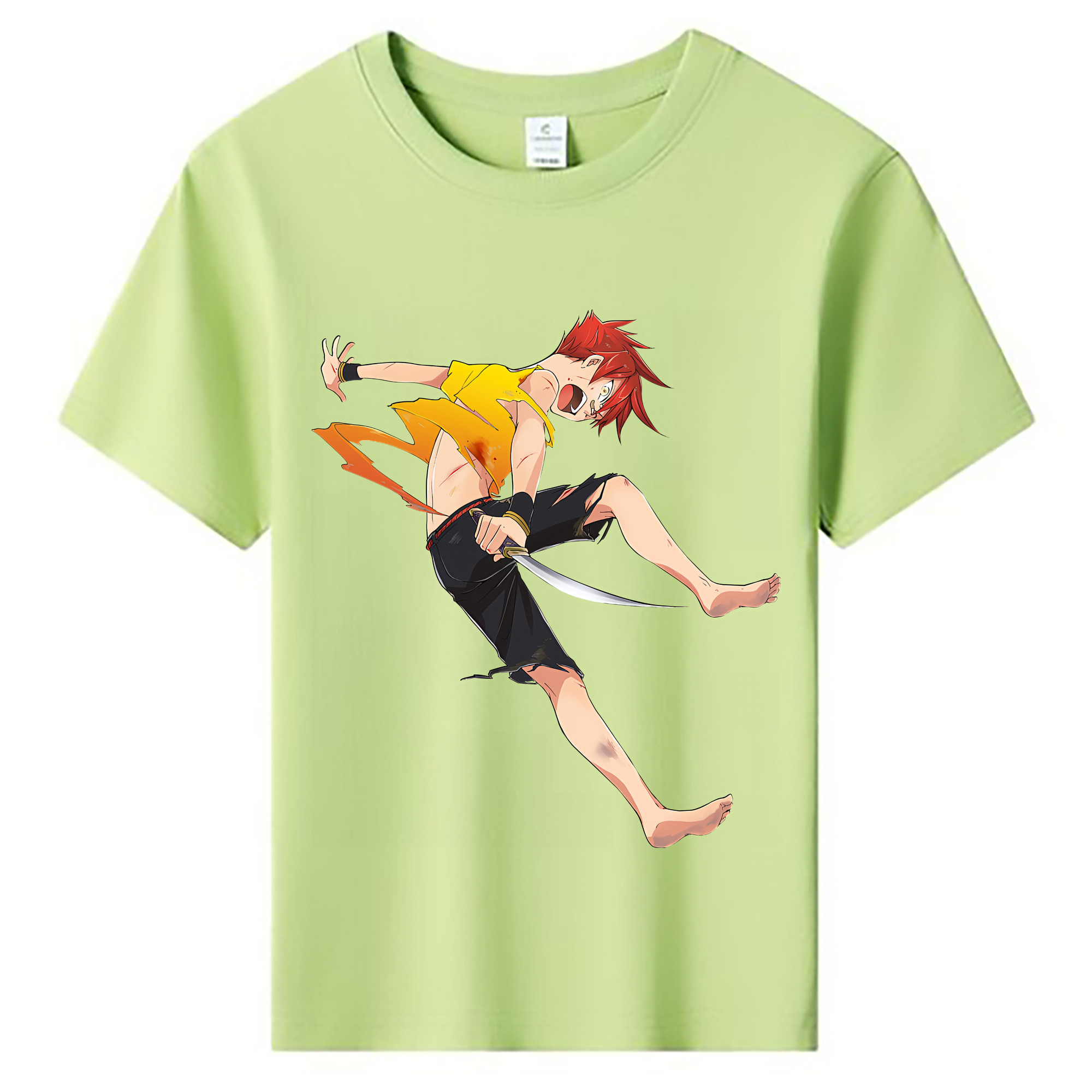 （画像用） 刀剣乱舞 Touken Ranbu 綿100％キッズTシャツ（フロントプリント）